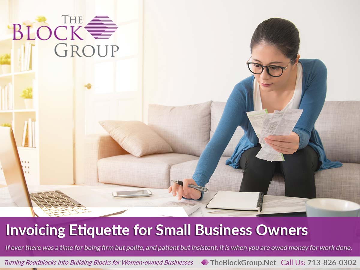 021518 Invoicing Etiquette for Small Business Owners in Denver Colorado