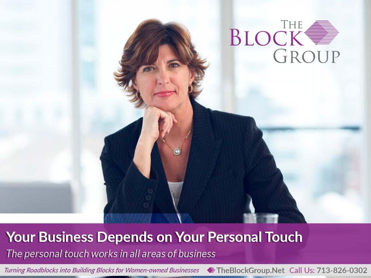 061418 Your business depends on your personal touch