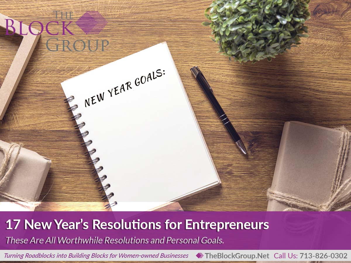 122718 New Year Resolutions for Entrepreneurs