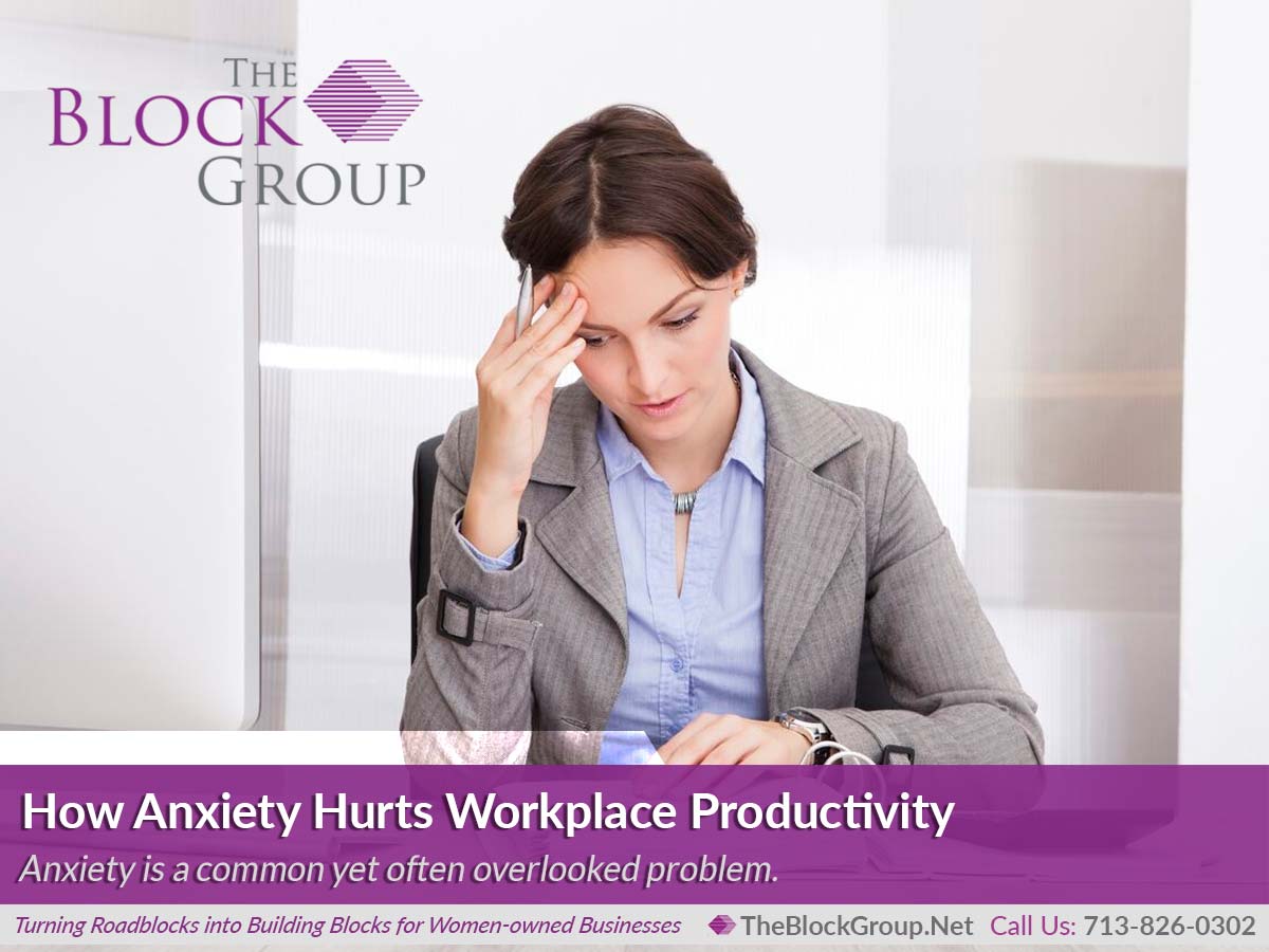 060718 Anxiety hurts workplace productivity