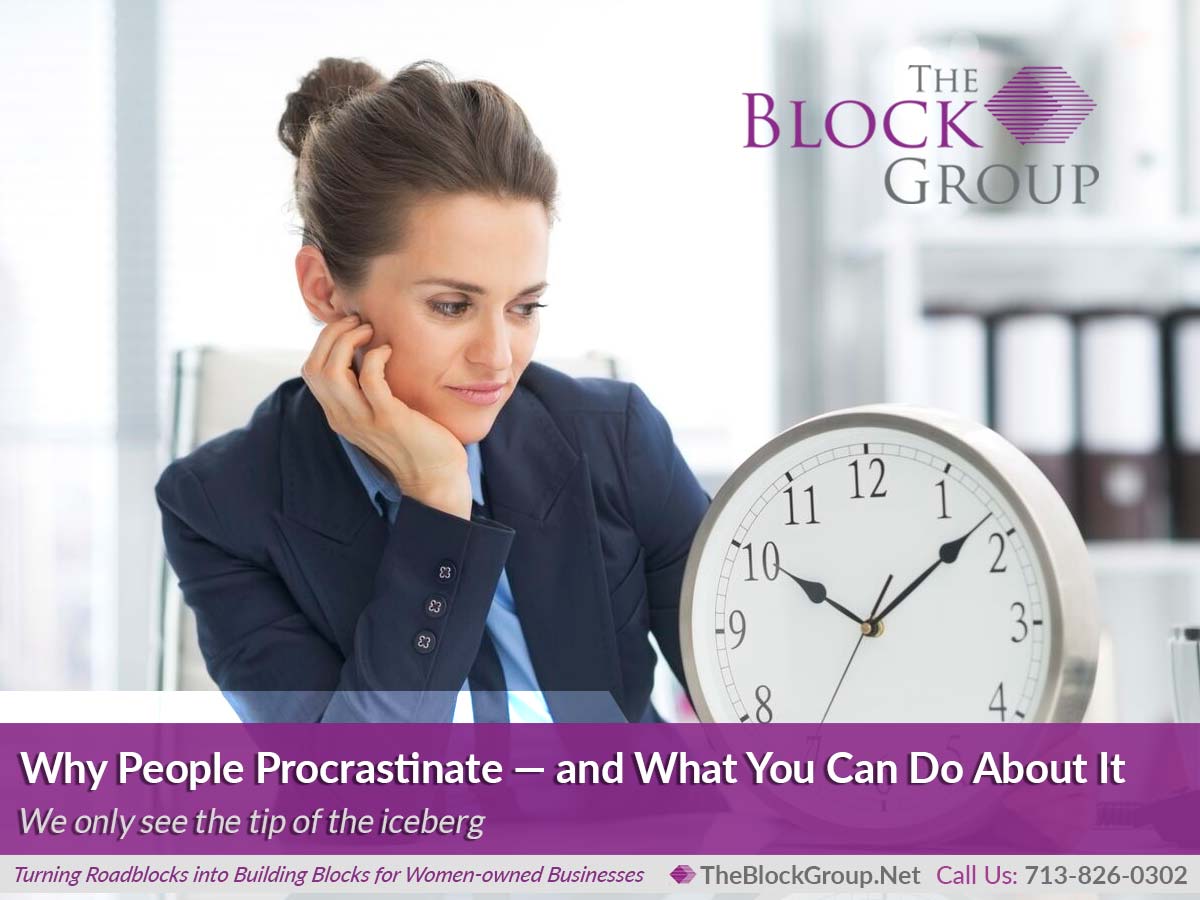 062118 Why people procrastinate